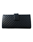Gucci Micro Guccissima Long Wallet, back view